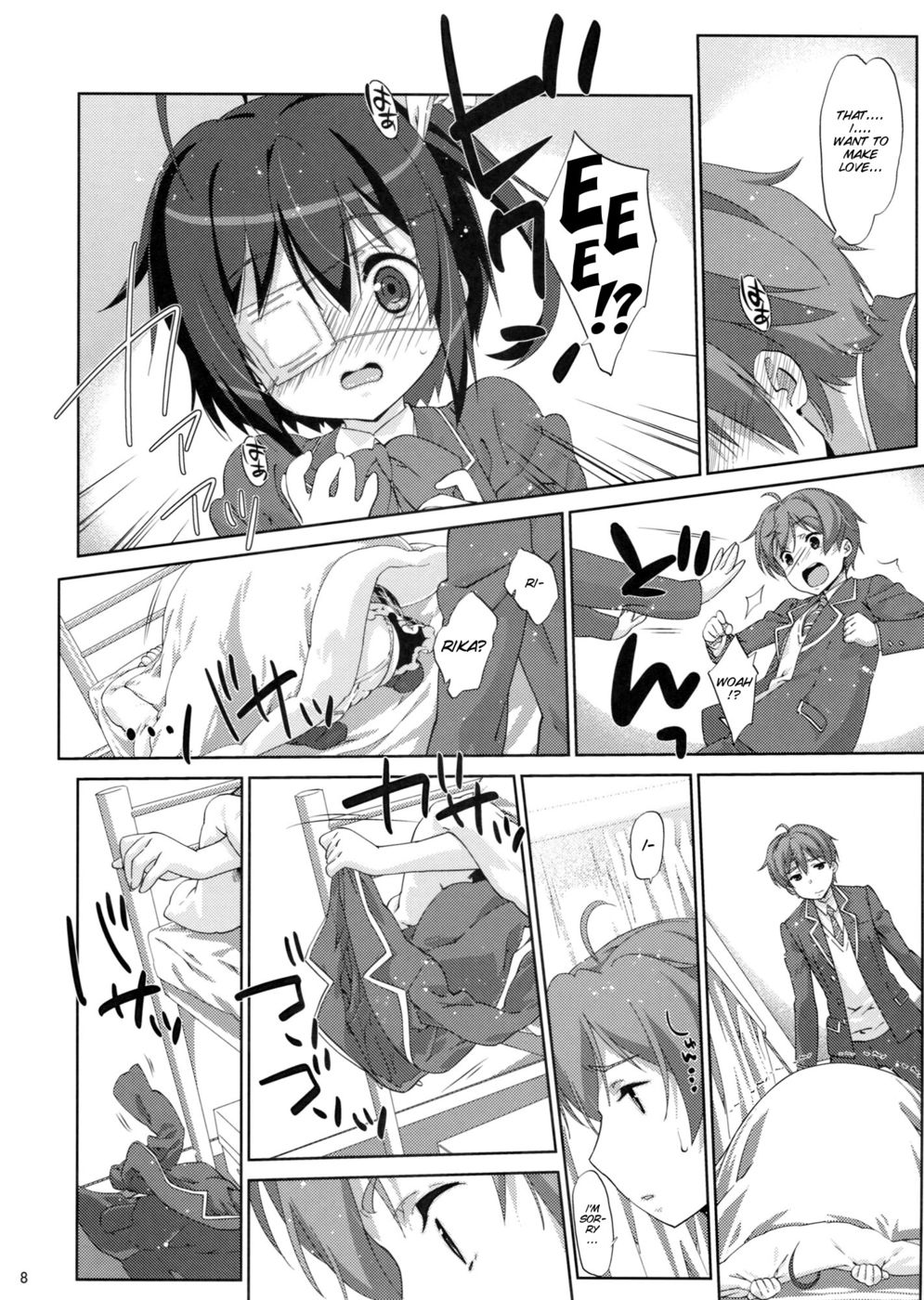 Hentai Manga Comic-Rikka to Koi Shitai-Read-7